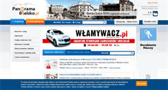 Desktop Screenshot of panoramabielsko.pl